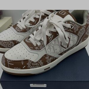 Men's Dior B low paisley sneakers . Size 45